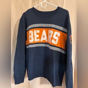 Chicago Bears'47 Brand Men's XL Vintage Style Crew Neck Sweatshirt